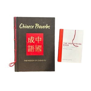 Chinese Proverbs & The Red String of Fate Bundle of 2 Books